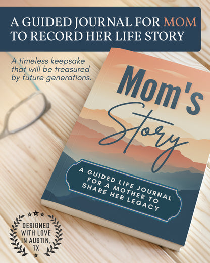 Mom's Life Story Journal